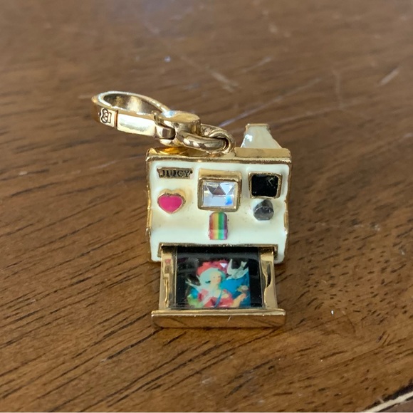 Ultra Rare Authentic Juicy Couture Vintage Polaroid Camera Charm EUC - Picture 3 of 10